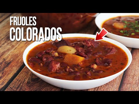 😋 Potaje de FRIJOLES COLORADOS CUBANOS ► Desde HOY lo Prepararás ASÍ