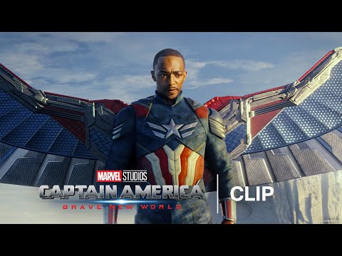 Captain America and the Falcon Air Battle - Official Clip