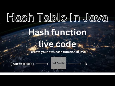 Hash Function Code In Java Hash Table In Java Live Code
