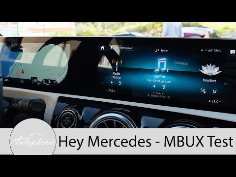 Hey Mercedes: Test der Mercedes-Benz User Experience in der A-Klasse W177 (MBUX) - Autophorie