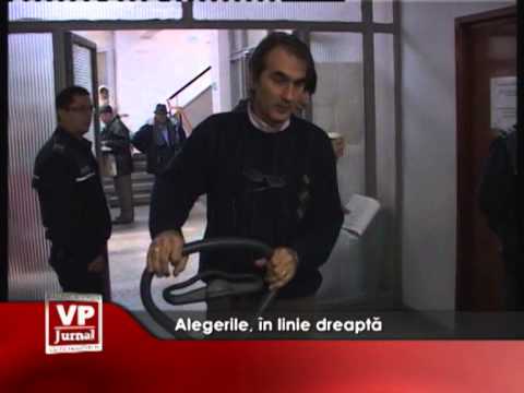 Alegerile, în linie dreaptă