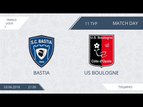 AFL18. France. Ligue 1. Day 11. Bastia - US Boulogne.
