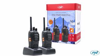 Sada 6 prenosných rádiostaníc PNI PMR R40 PRO