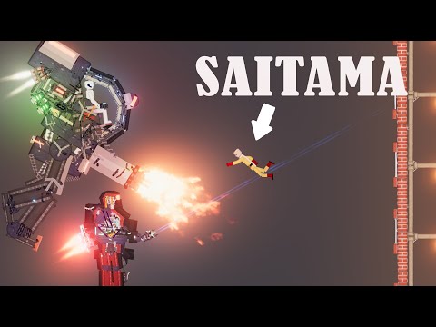 SAITAMA vs Titanfall Mechs Fighting | People Playggroung 1.22.3