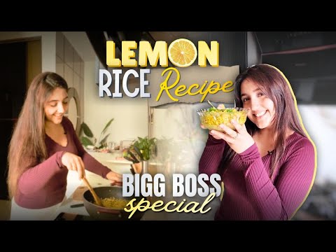 Lemon Rice Recipe😋 | Bigg Boss Special | @AshnoorKaurOfficial