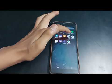 How to on high contrast keyboard samsung A9