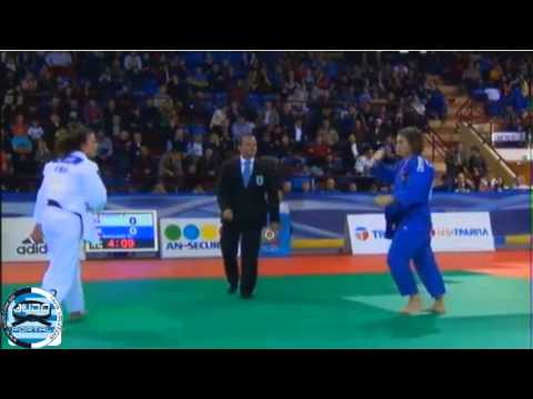 European Judo Open Men & Women Minsk 2013 Final -70kg FICHOT Valeriane (FRA) - WOLLERT Heide (GER)