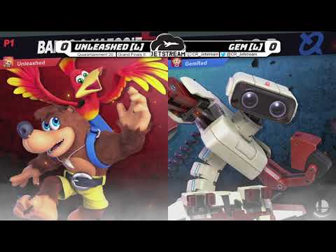 Quarantainment 20 Grand Finals II - Unleashed [L] (Banjo) Vs. Gem [L] (ROB) Smash Ultimate - SSBU