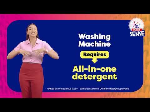 Surf Excel Matic Sense Tip of the Day: why Surf Excel Matic Liquid is your go-to choice