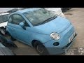 AUTOMOBILIU DALYS FIAT 500 2011 1 2 51KW BENZINAS MECHANINE HECBEKAS 2 3