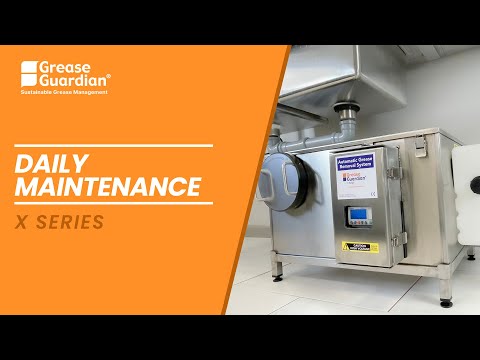 X Series daily maintenance video thumbnail