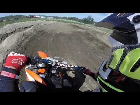 Jakes first ride 2019 KTM 250 SX-F Raw POV. 13 years old 250 MX rider MX101 Epping NH