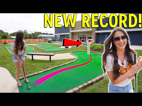 Elisha Breaks Her Hole In One Record!