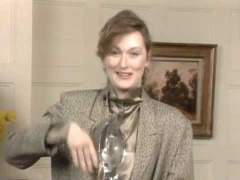 Meryl Streep wins the People's Choice Award 1987