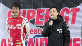 【野尻智紀 / 高星明誠 / 塚越広大 トークショー MC::ピエール北川   結城みいさん 】SUPERGT  オートメッセ インテックス大阪  2025.02.09