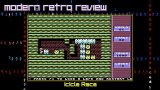 Modern Retro Review - Icicle Race (Commodore 64)