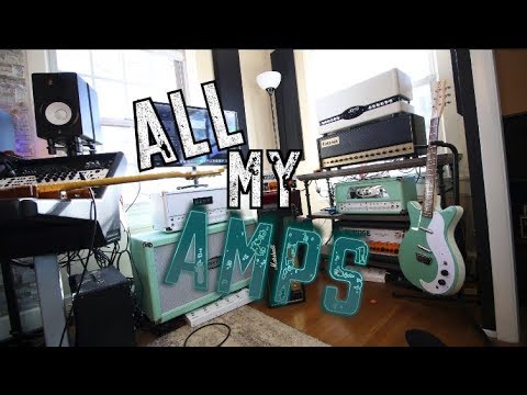 All Of My Amps & How I Record ( 2018)