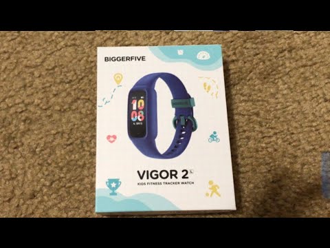 Vigor 2 Kids Fitness Tracker Watch review!