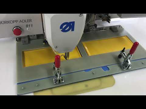 Dürkopp Adler 911 CNC-gesteuerte Doppelsteppstich-Grossfeld-Nähanlage