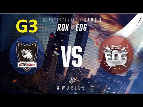 ROX vs EDG Game 3 Highlights - 2016 Worlds Knockout Stage Quarterfinals