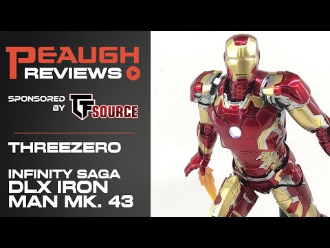 Video Review: ThreeZero DLX Infinity Saga - IRON MAN Mark 43