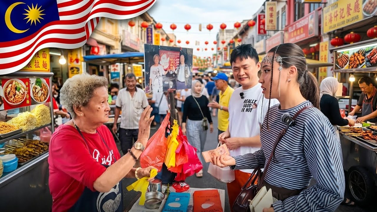 Malaysian Auntie REFUSED My Money | I Tried Chinese Street Food in Kuala Lumpur 🇲🇾