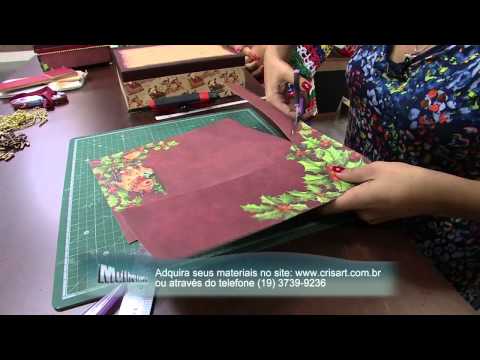 Mulher.com 05/12/2014 - Caixa Quebra Nozes Natal por Marisa Magalhães - Parte 1