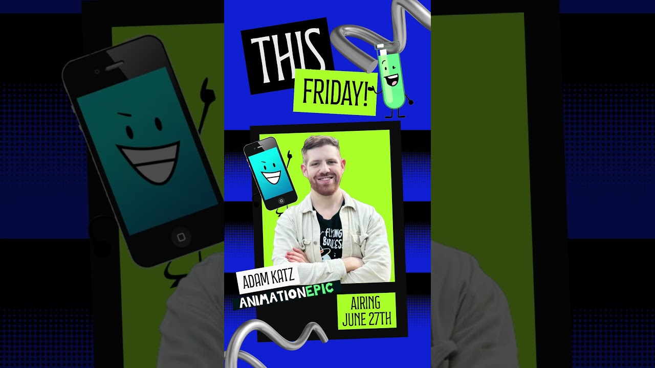 Inanimate Insanity Fandom with Adam Katz this Friday on Fandomly Speaking! #inanimateinsanity