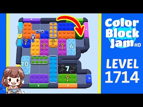 Color Block Jam Level 816 (1714) Solution Walkthrough