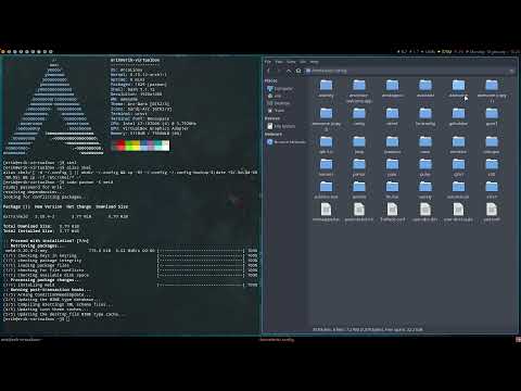 ArcoLinux : 2566 How to remove the system panel icons in Awesome? Change the code of the theme