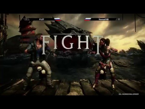 Nomad100 vs FLET - ESL MKX Challenger Cup #5 - Quarterfinal
