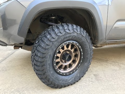 285/75R16 BFGoodrich KM3s - Dupli-Color Bronze Method Race Wheels - 3rd Gen Toyota Tacoma