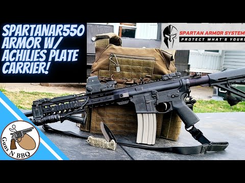 Spartan Armor Systems AR550 Body Armor with Achilies Plate Carrier Unboxing and Imitial Impressions