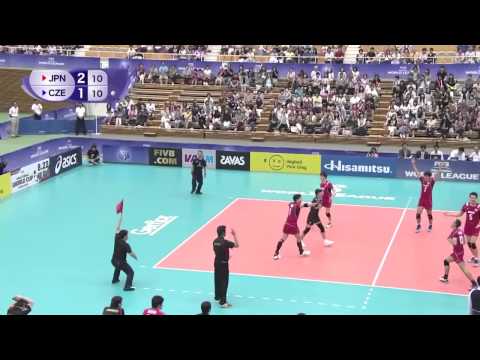 [2015-05-30][Highlights]Japan vs Czech Republic[2015 FIVB Volleyball World League]