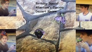 Birthday Special- Albertson's Cupcake Dessert Review