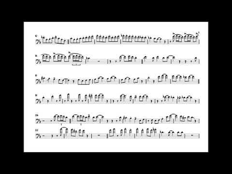 JJ Johnson 'Just Friends' Trombone Solo Transcription