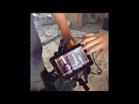 Behind the scenes from the "It Haunts You Now" video shoot.