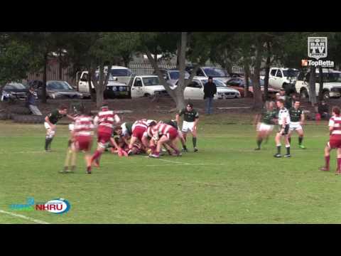 2016 NHRU Round 7 Highlights Prem 1 University V Merewether