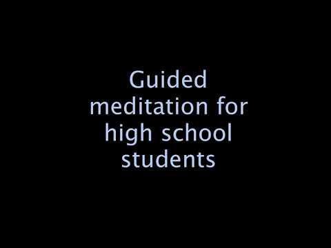 高校生のためのガイド付き瞑想 (Guided meditation for high school students)