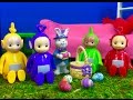 TODDLERS EASTER EGG Hunt TELETUBBIES TOYS And EASTER Bunny Learning Colors