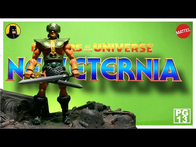 Vídeo relacionado con Masters del Universo MOTU New Eternia Tri-Klops Figura de acción con accesorios, juguete +6 años (Mattel HYC52)