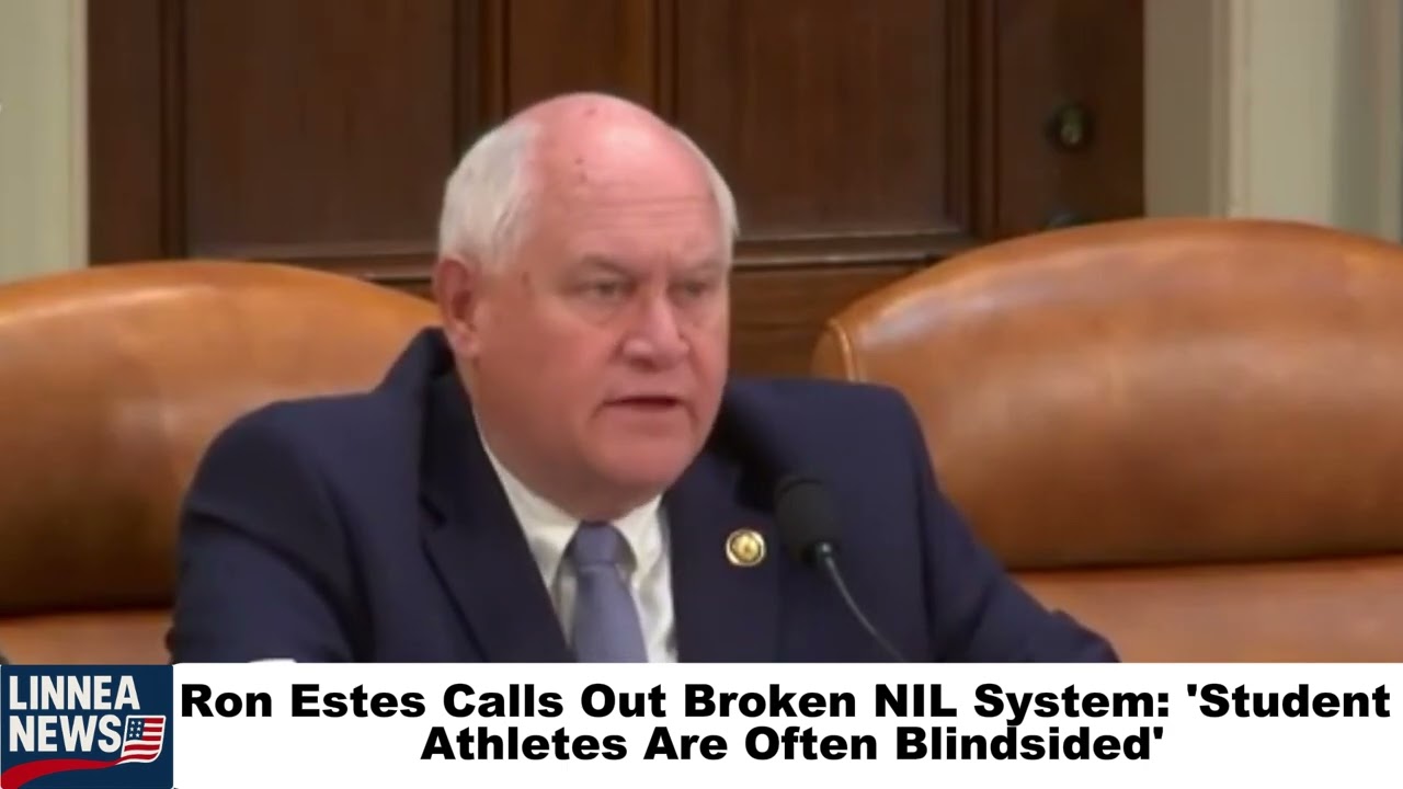 Video: Rep. Ron Estes Questions NIL Tax Burdens on Student Athletes at Ways and Means Hearing