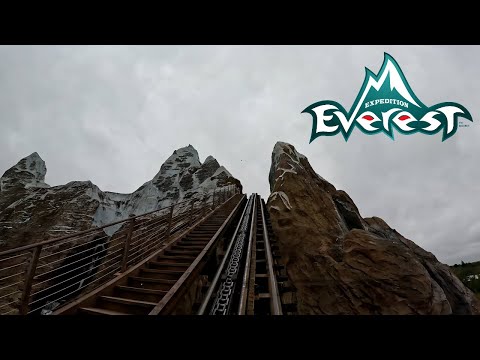 [4K] P.O.V. Expedition Everest – Legend of the Forbidden Mountain - Animal Kingdom Walt Disney World