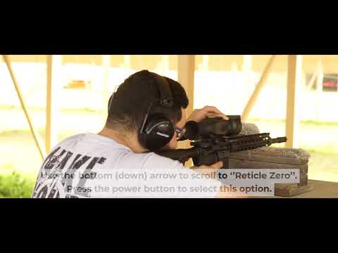 Sightmark Wraith | How To Zero Your Riflescope