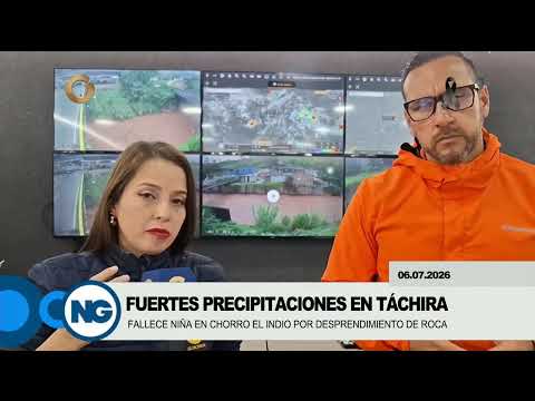 GV Noticias de Venezuela | Edo. Táchira | Yernardo Canal: Fuertes Precipitaciones