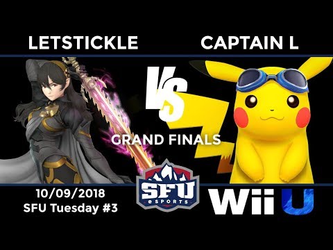 SFU Tuesday #3: Grand Finals - LetsTickle (Corrin) vs Captain L (Pikachu)