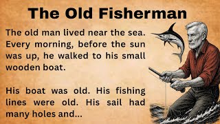 The Old man and The Sea || Learn English Through Stories || Bookish English