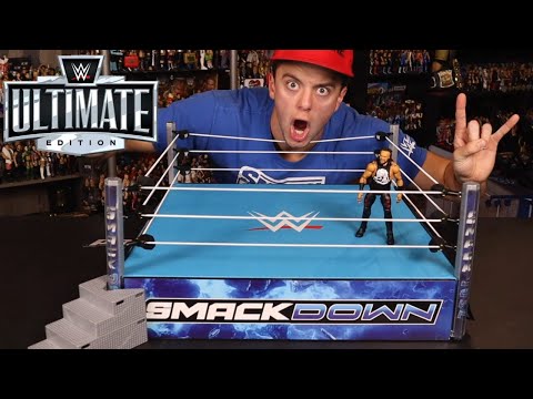 WWE SMACKDOWN Ultimate Edition RING!!!!! Review and Unboxing
