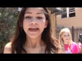 GIving Kids The World Ice Cream For Breakfast With Zendaya