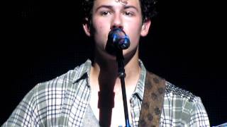 Your Biggest Fan Nick Jonas Cincinnati 8-10-10